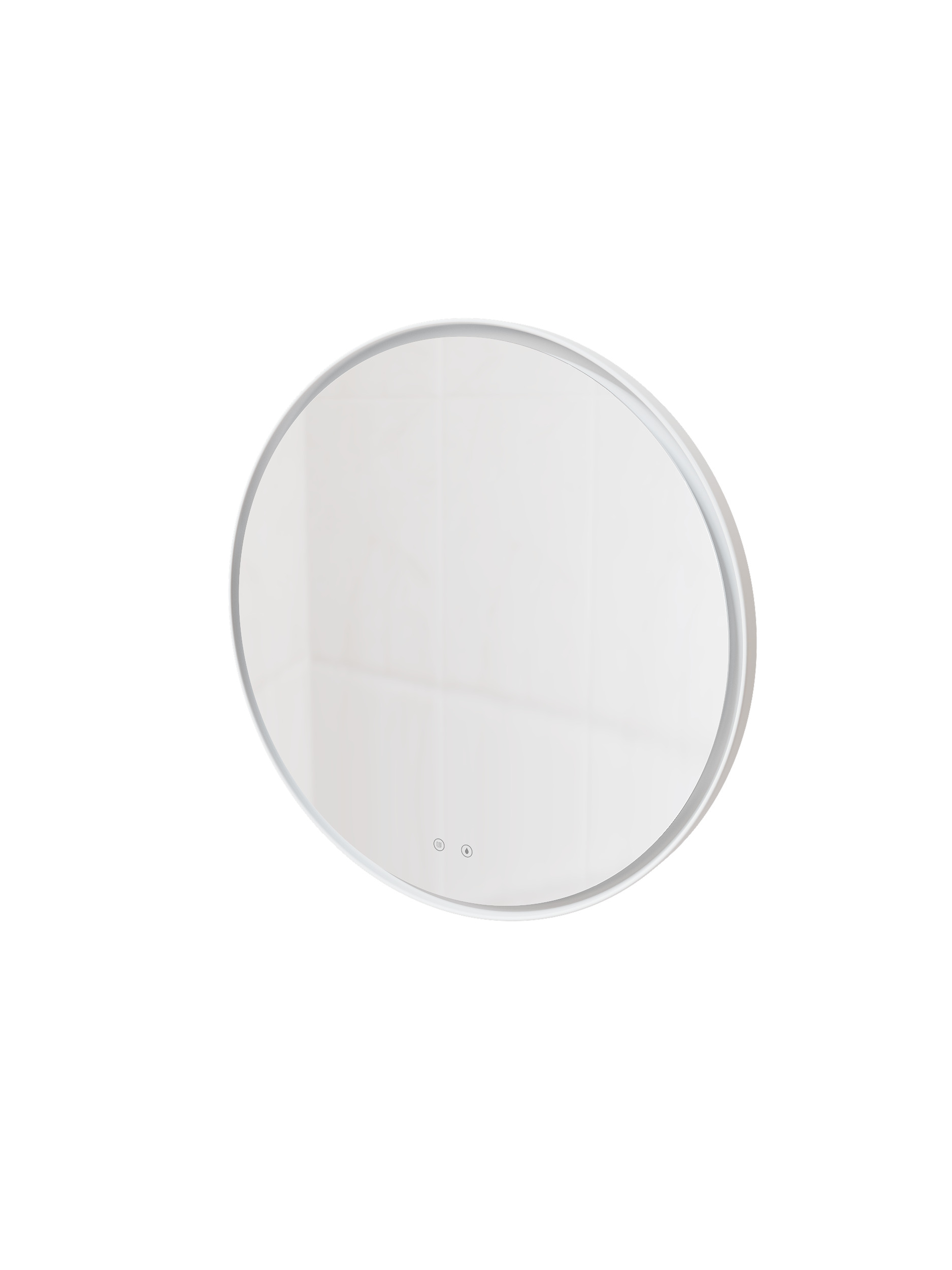 FLMR110800WY, Loom, 80 см, LED подсветка, диммер, антифог, МДФ, Белый матовый